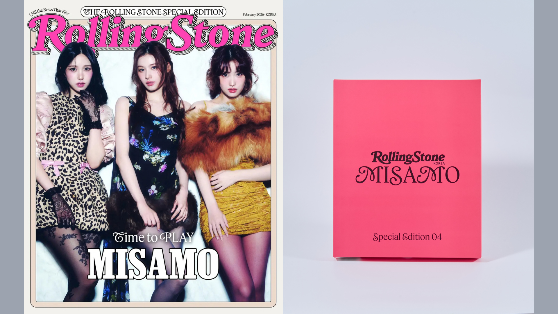 Rolling Stone Korea SPECIAL EDITION「MISAMO」販売開始